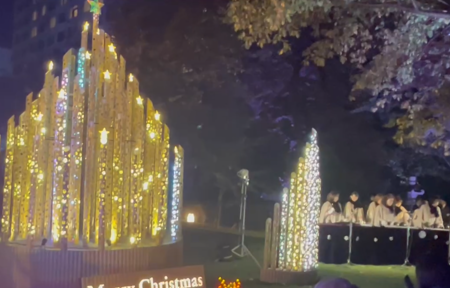 グランドプリンスホテル高輪イルミネーション点灯式